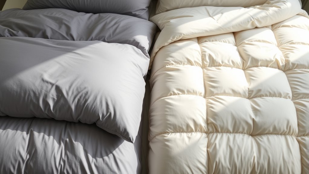 down comforters allergy prevention
