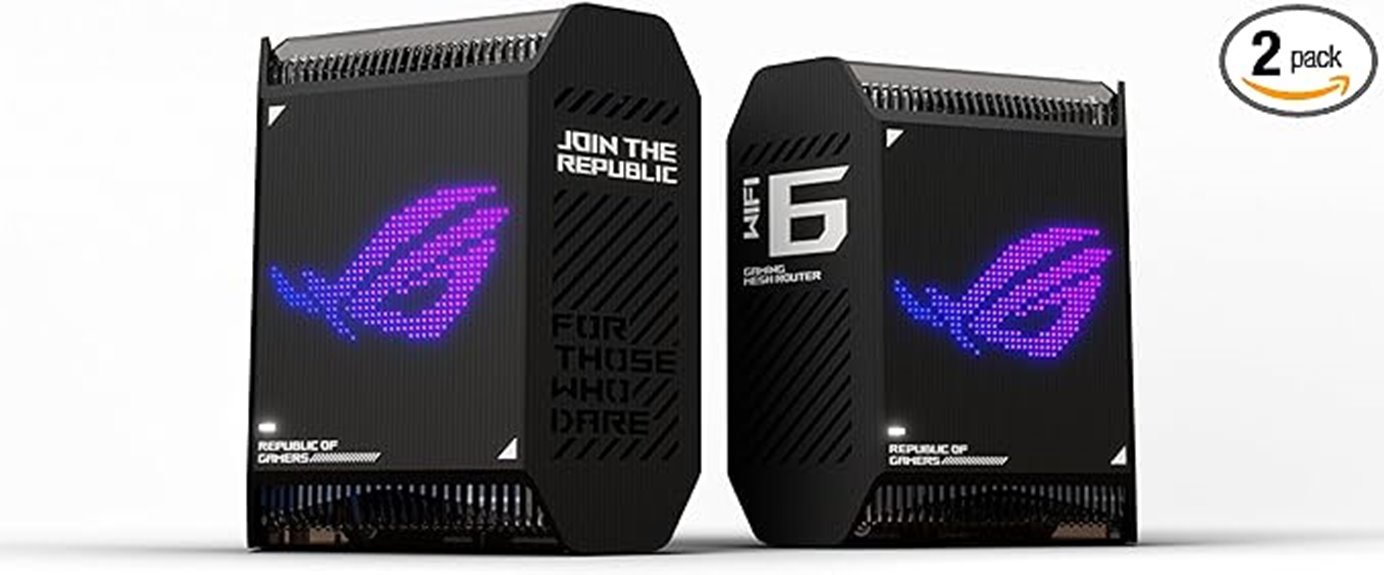 dual pack wifi gaming router