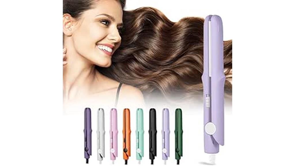 dual purpose mini curling iron