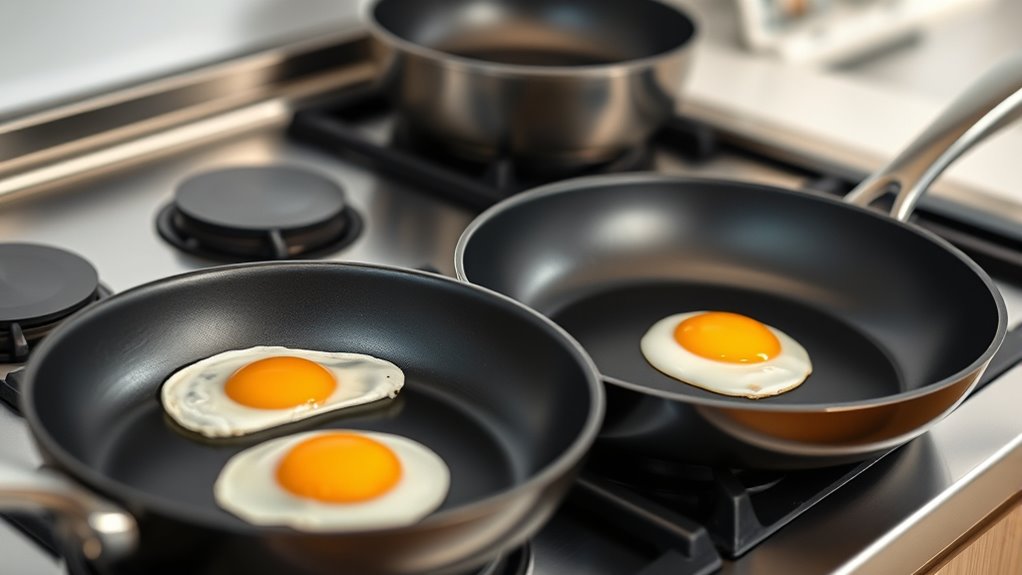 durable heat conductive ergonomic cookware