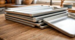 durable warp resistant baking sheets