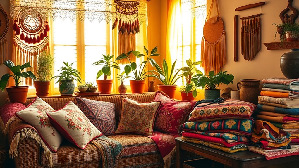 eclectic natural layered style