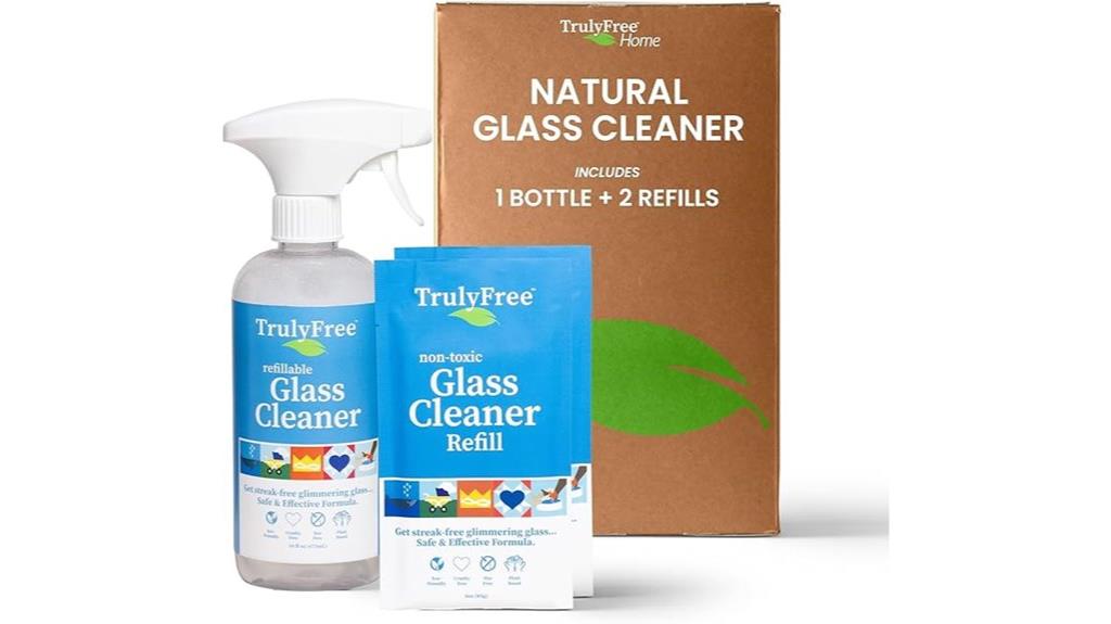 eco friendly refillable glass cleaner