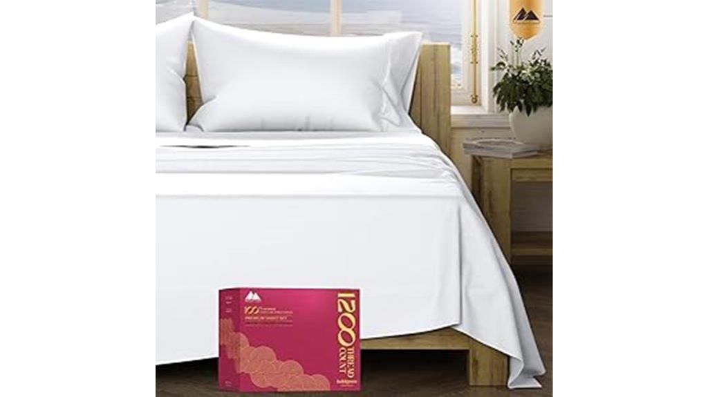 egyptian cotton king sheets
