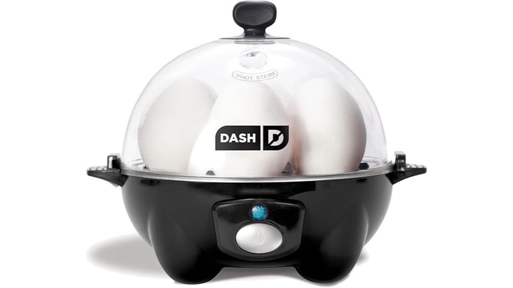 electric egg cooker with six
