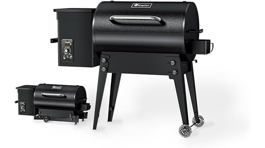 electric pellet grill capacity