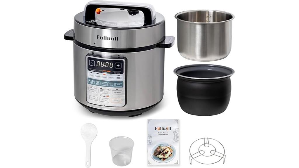 electric pressure cooker 6qt