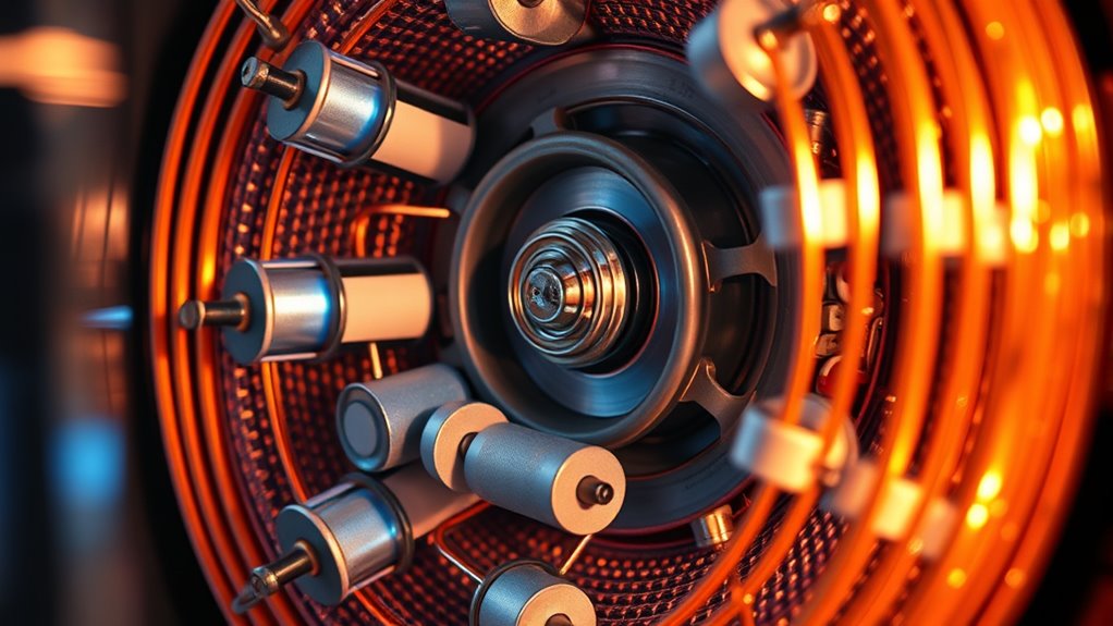 electron cavity resonance interaction