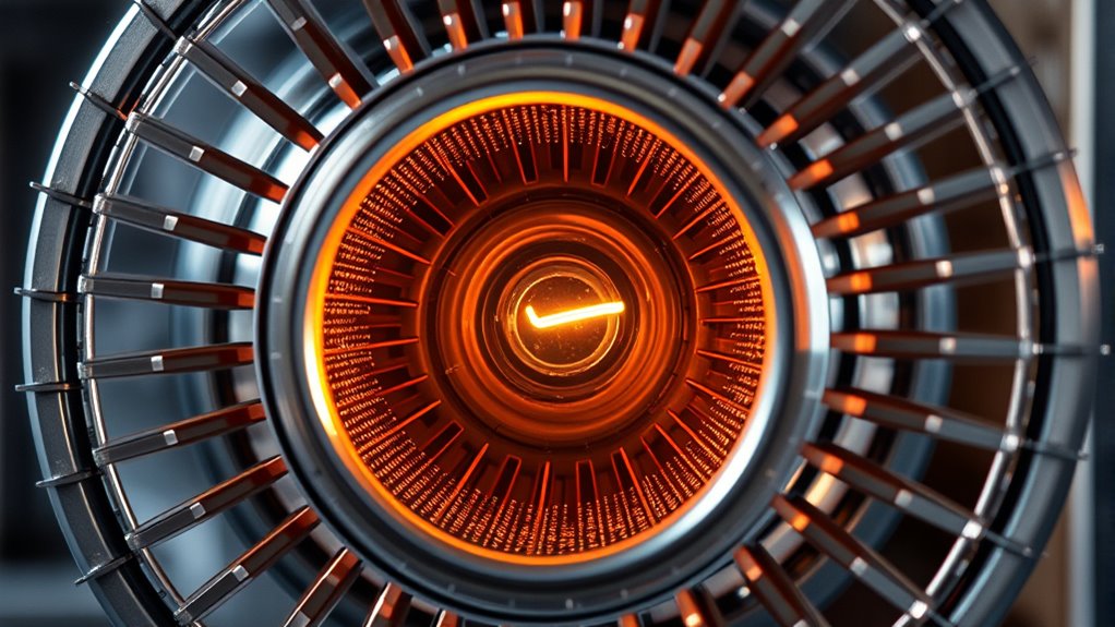 electrons induce microwave oscillations