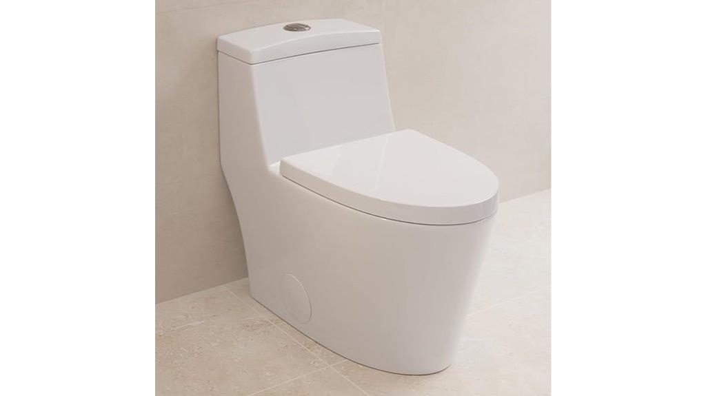 elongated soft close toilet