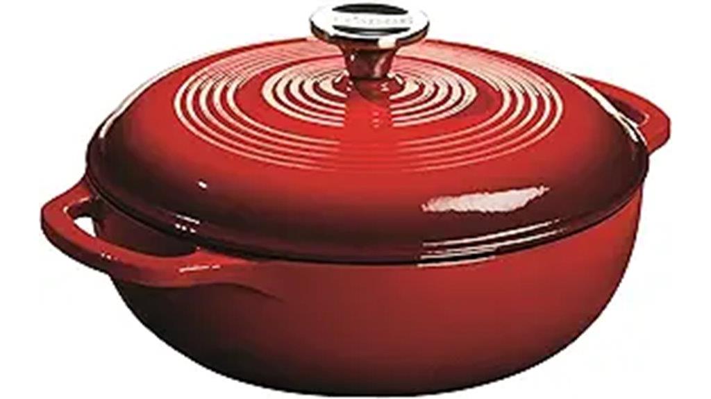 enameled cast iron dutch oven