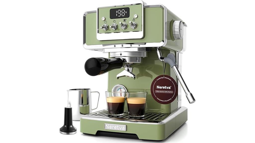 espresso machine with frother