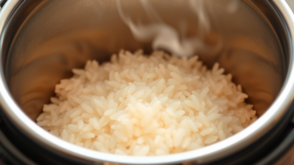 even heat for perfect rice