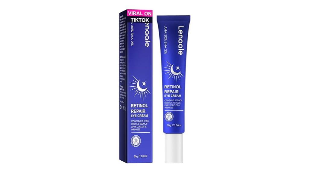 eye cream reduces dark circles