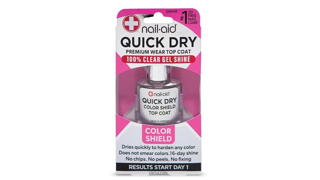 fast drying glass shine coat