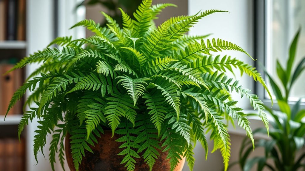 fern boosts air humidity