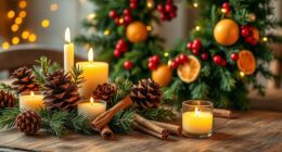 festive decor enhances fragrance