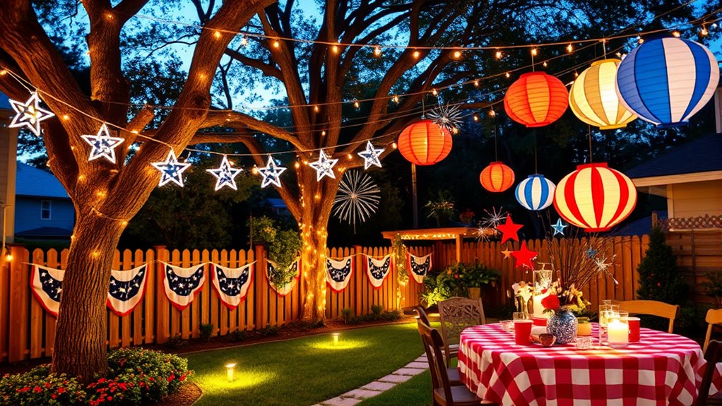 festive outdoor lighting ideas
