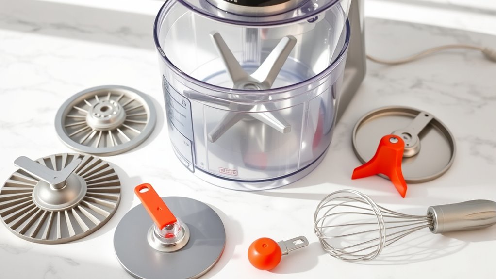food processor attachment functions