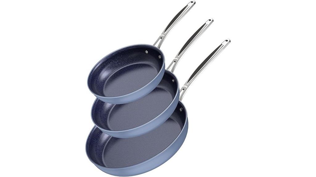 forged pan set trio