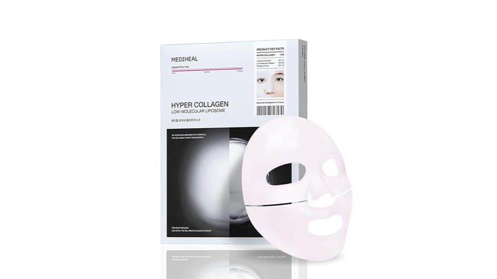 four piece collagen mask