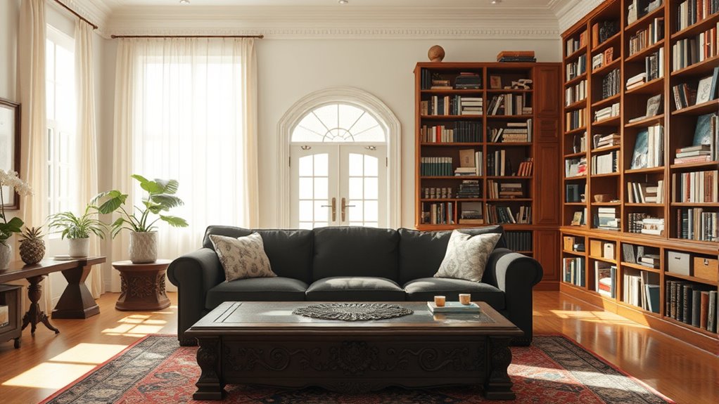 furniture obstructs home flow