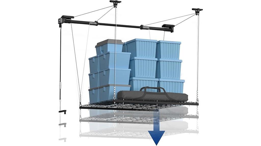 garage overhead storage rack