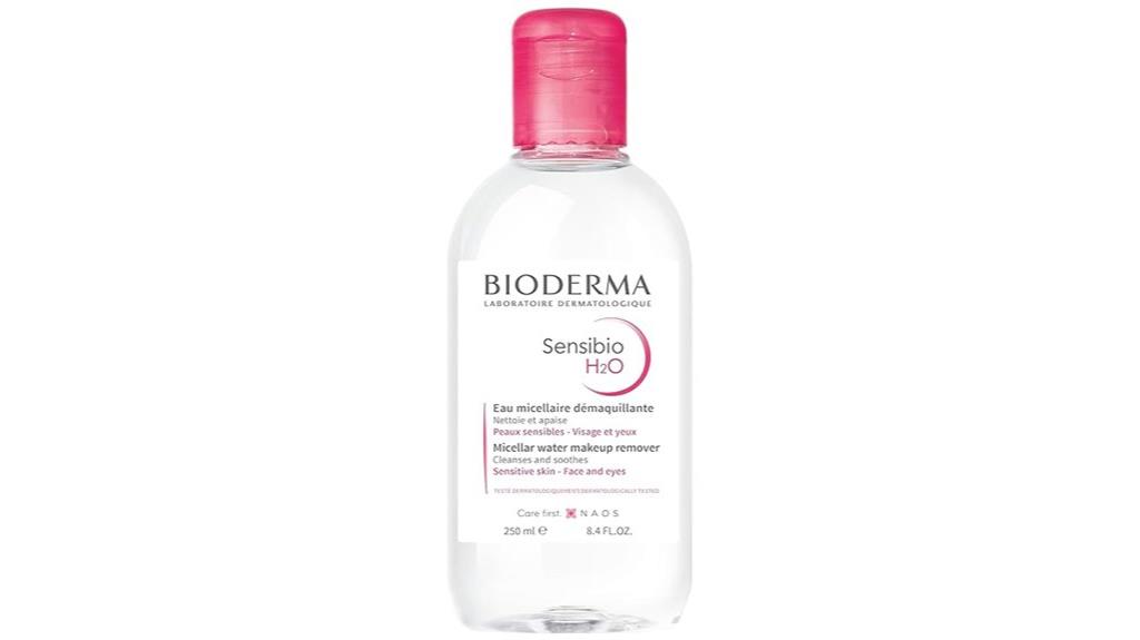 gentle makeup removing water