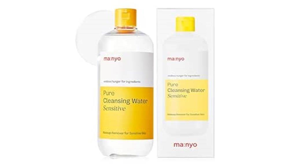 gentle micellar cleansing water