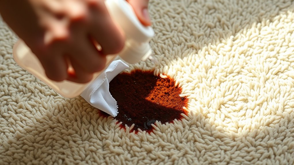 gentle spot cleaning techniques