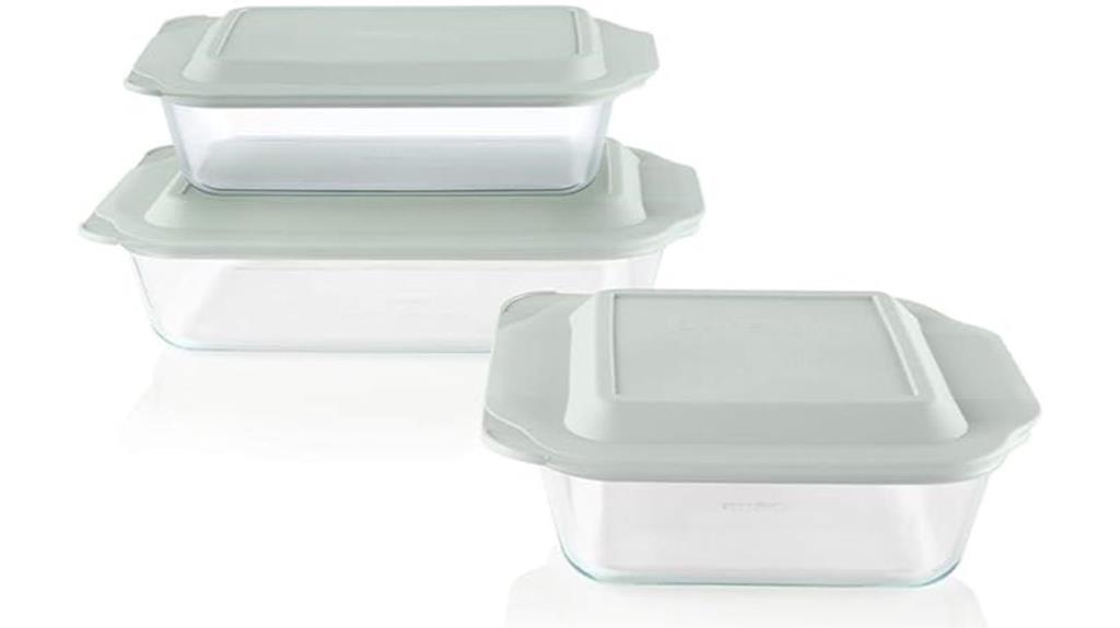 glass baking dish set