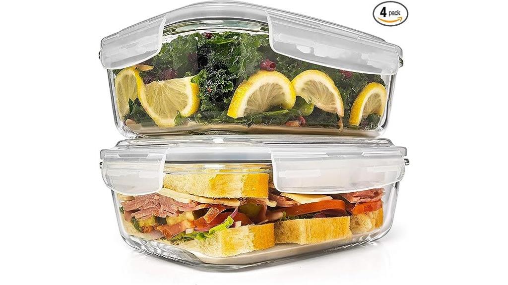 glass food storage containers
