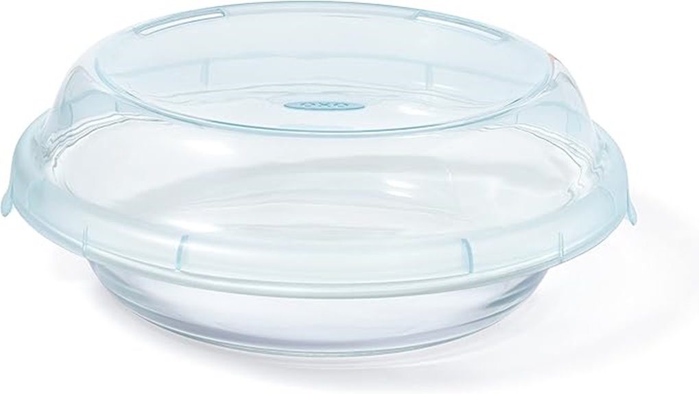 glass pie plate lid