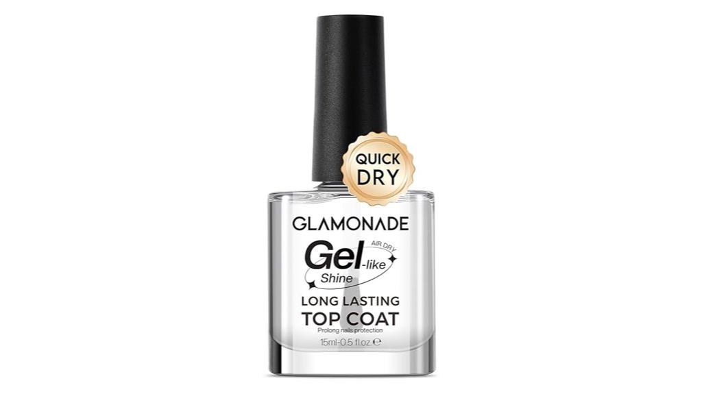 glossy durable fast drying topcoat