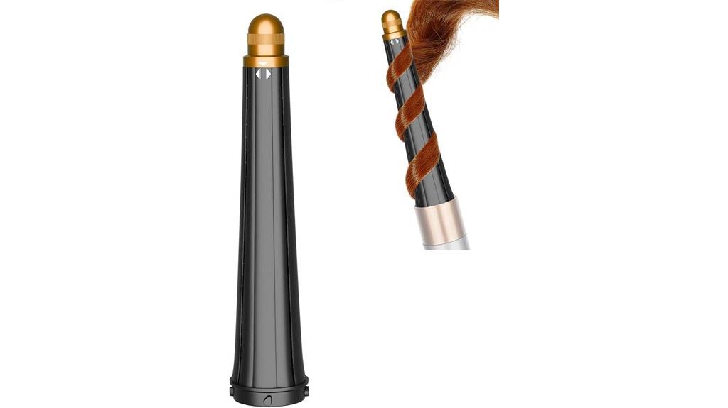 gold dyson airwrap barrel