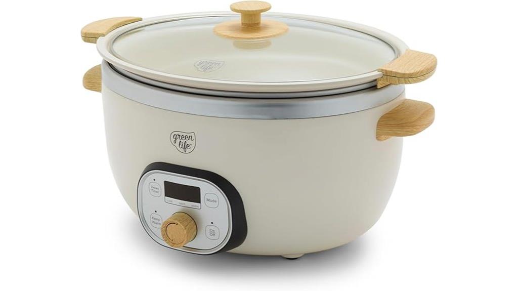 greenlife 6 qt cooker