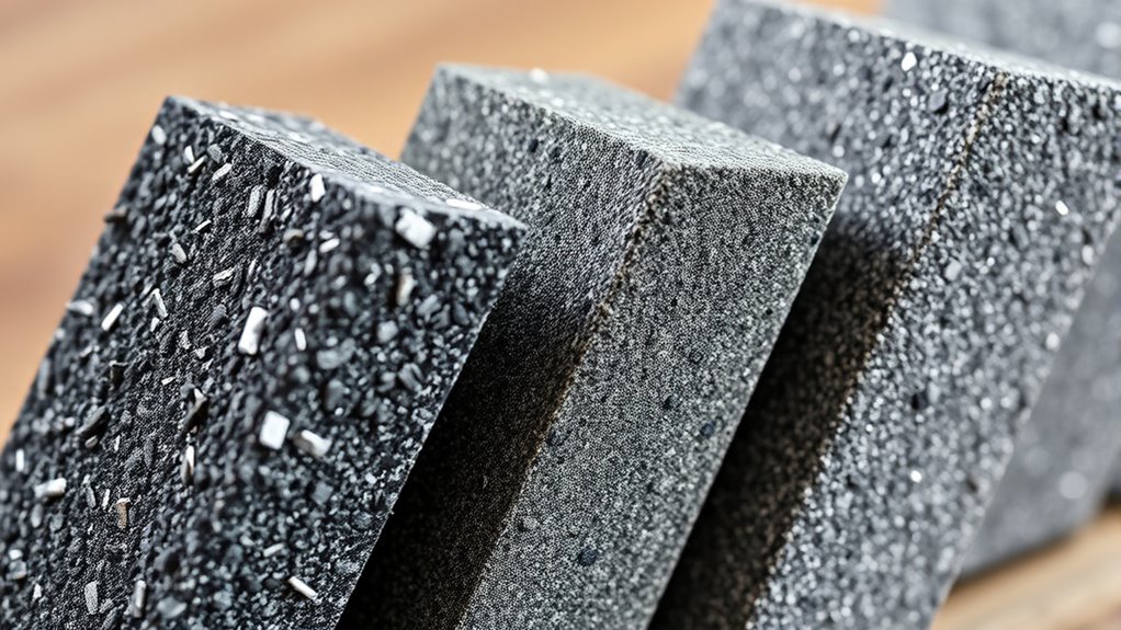 grit levels influence edge refinement