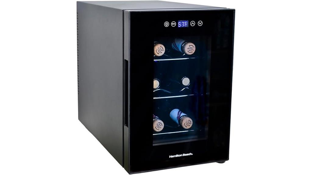 hamilton beach wine fridge