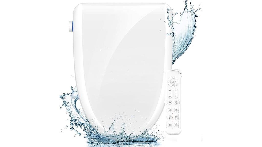 heated bidet toilet seat