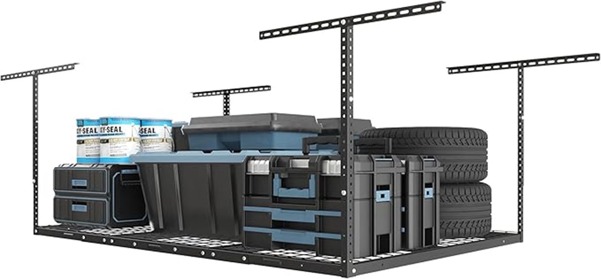 heavy duty ceiling storage rack