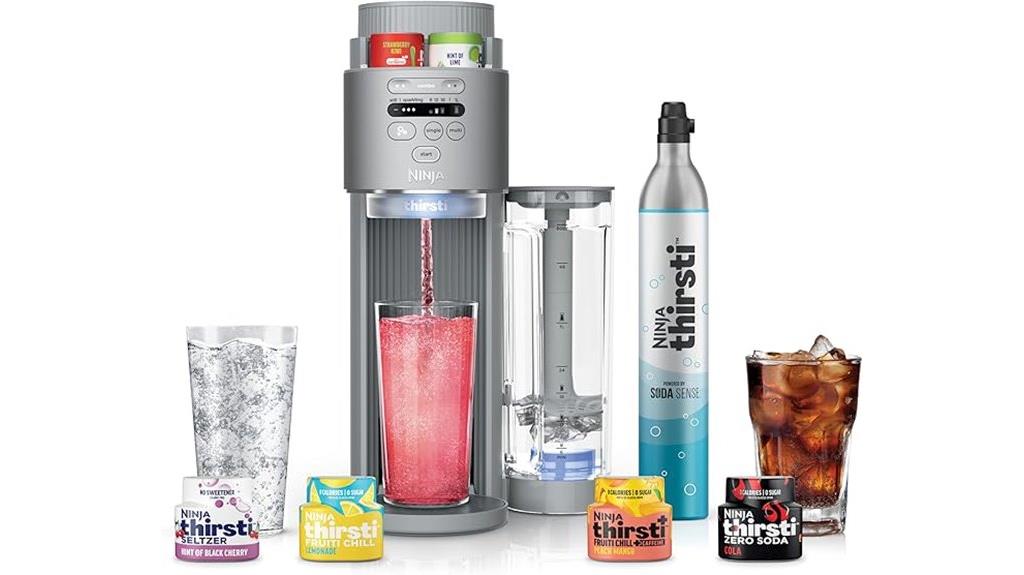 high capacity sparkling water maker