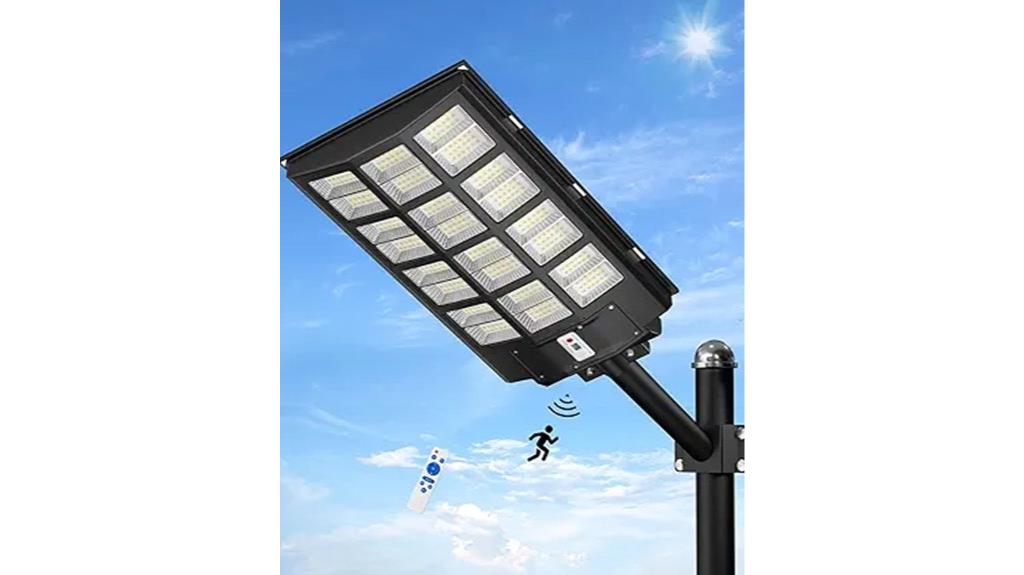 high power solar street light