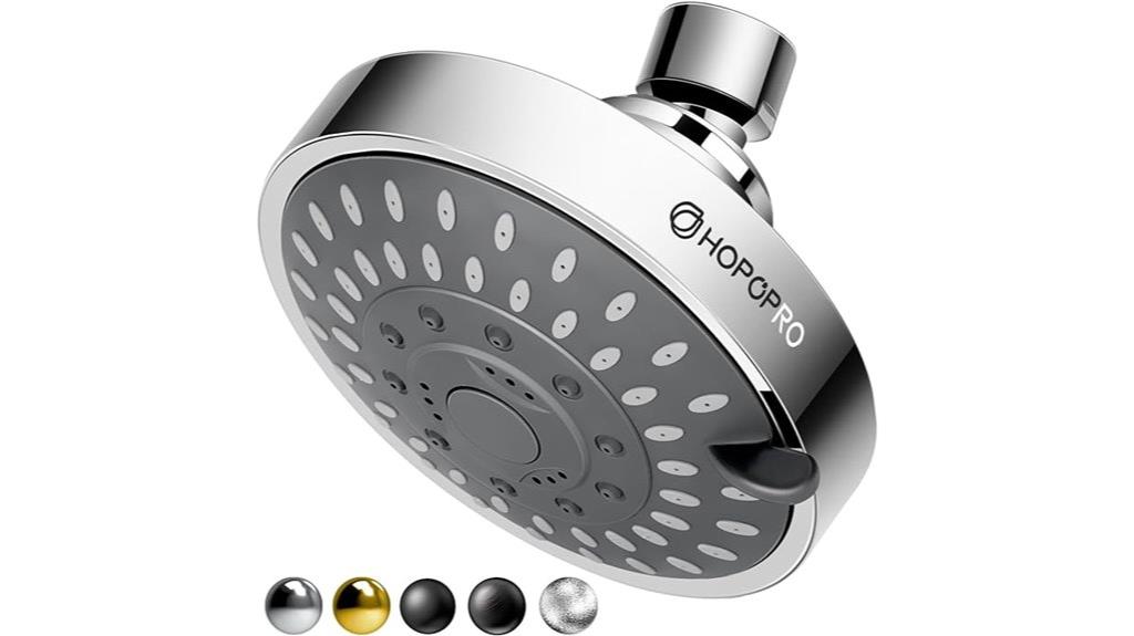 high pressure chrome shower