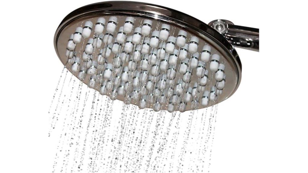 high pressure rain shower