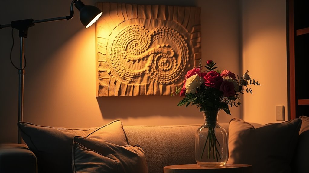 highlighting room features effectively