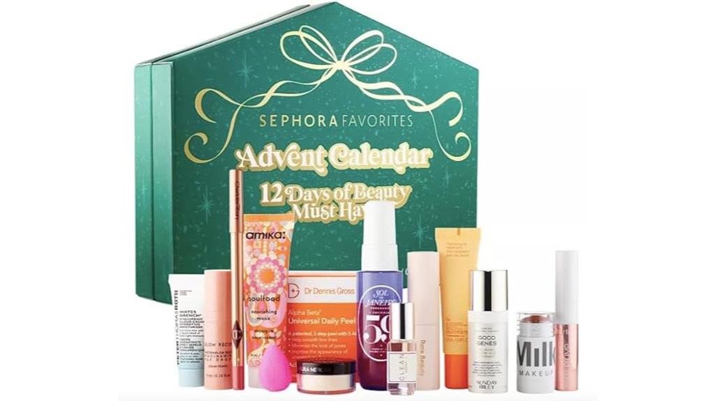 holiday beauty advent calendar
