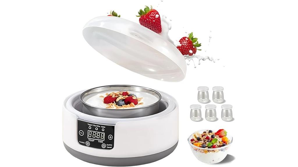 homemade probiotic yogurt maker