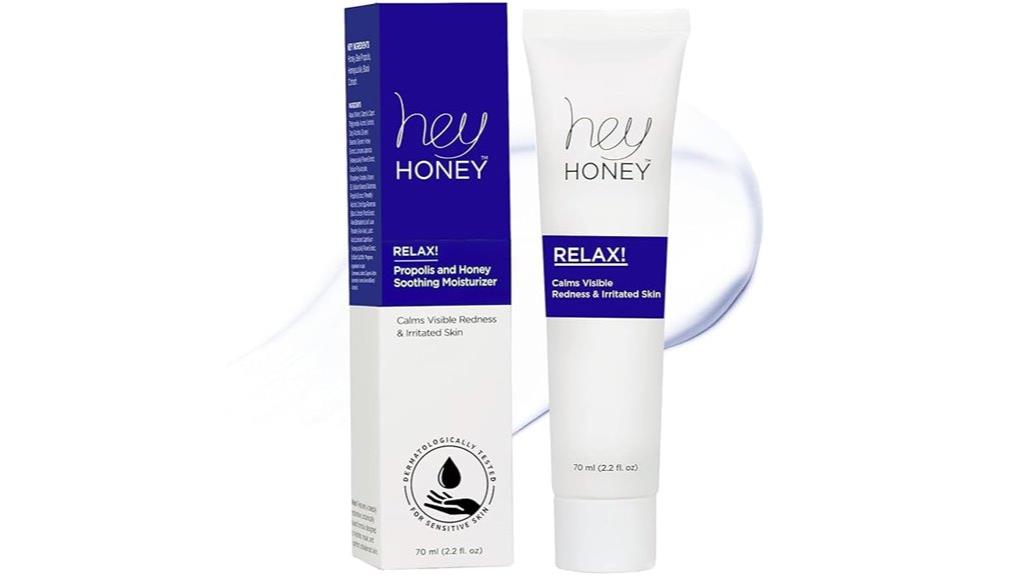 honey skincare rosacea relief