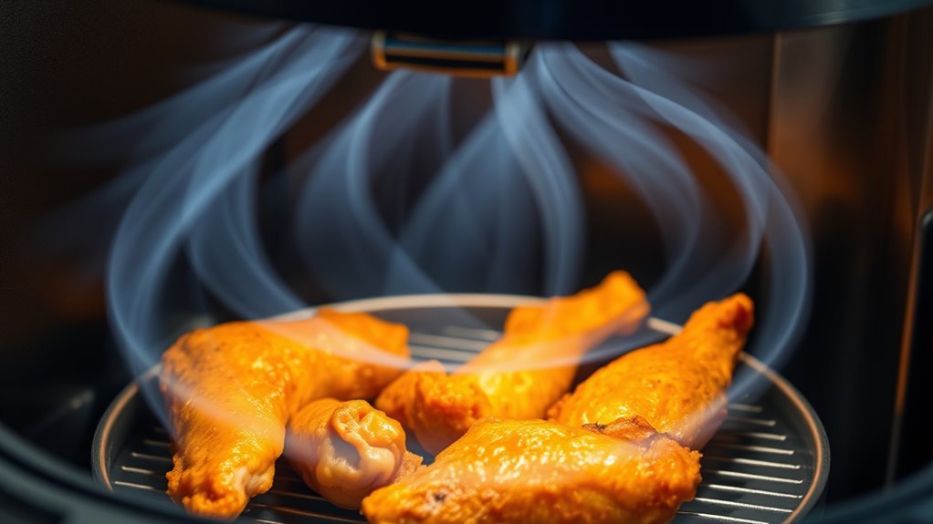 hot air convection cooking