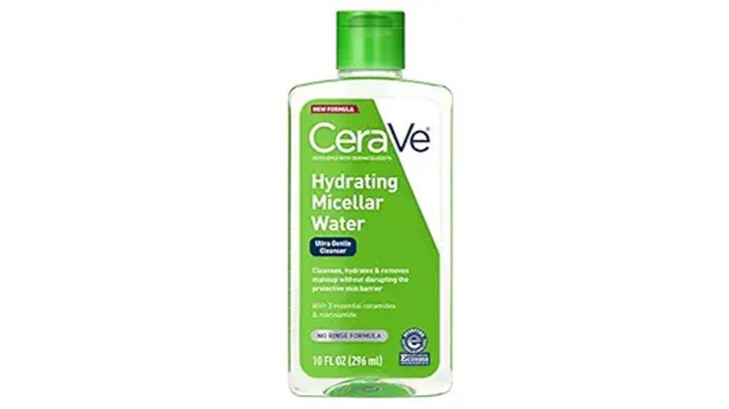 hydrating facial cleanser bottle
